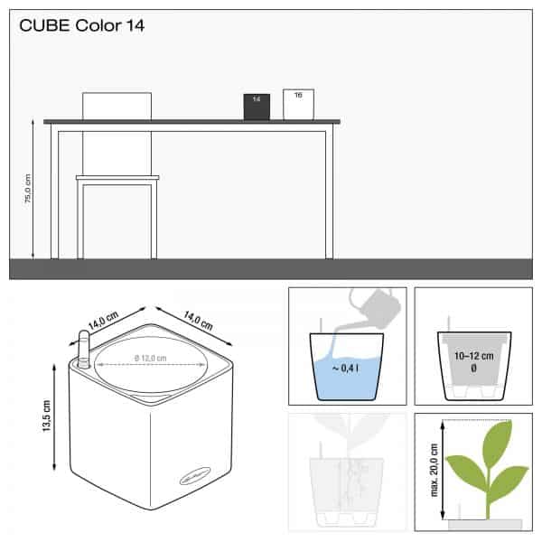 CUBE Color 14 ΕΠΙΤΡΑΠΕΖΙΕΣ ΓΛΑΣΤΡΕΣ Γεωπονικό Κέντρο Κήπου