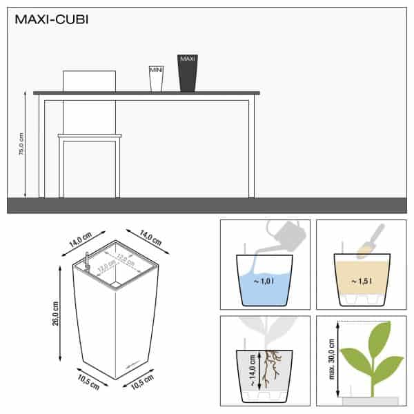 MAXI-CUBI ΕΠΙΤΡΑΠΕΖΙΕΣ ΓΛΑΣΤΡΕΣ Γεωπονικό Κέντρο Κήπου