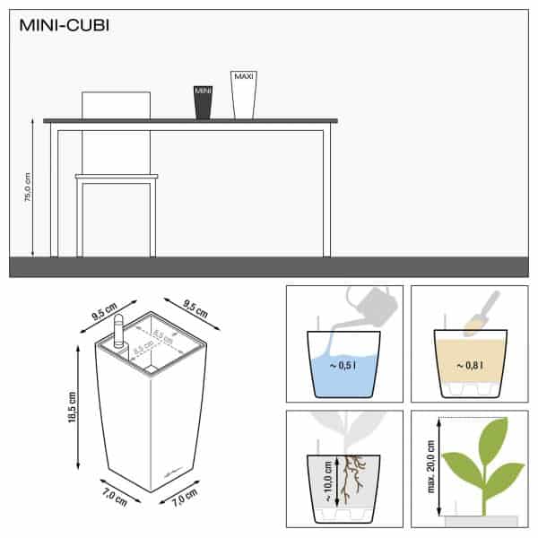 MINI-CUBI ΕΠΙΤΡΑΠΕΖΙΕΣ ΓΛΑΣΤΡΕΣ Γεωπονικό Κέντρο Κήπου