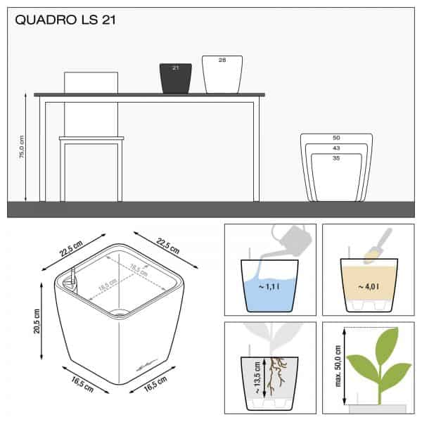 QUADRO LS 21 PREMIUM COLLECTION Γεωπονικό Κέντρο Κήπου