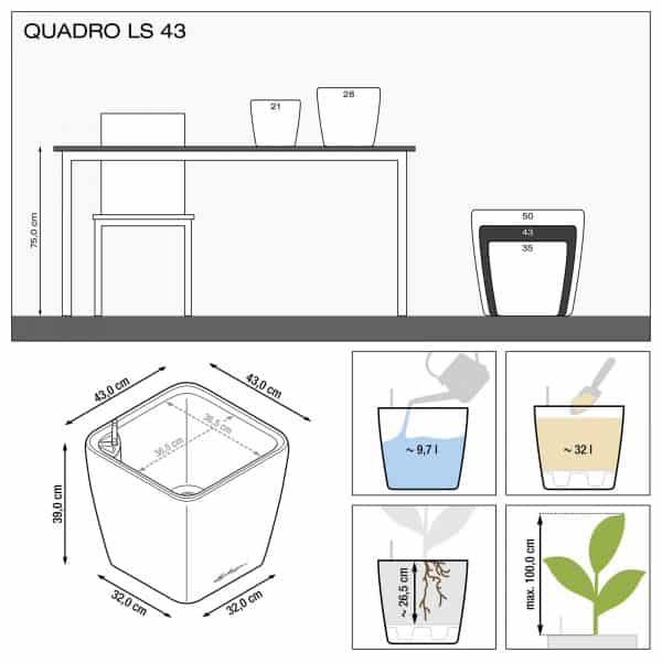 QUADRO LS 43 PREMIUM COLLECTION Γεωπονικό Κέντρο Κήπου